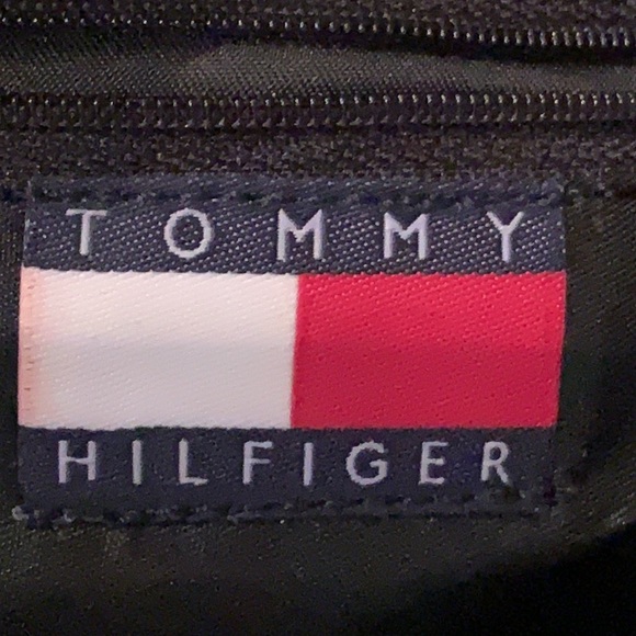 NWOT Tommy Hilfiger black evening bag purse with long strap small - Picture 6 of 9